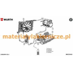 WURTH 089376410 COOLIUS 300ml materialylakiernicze.pl